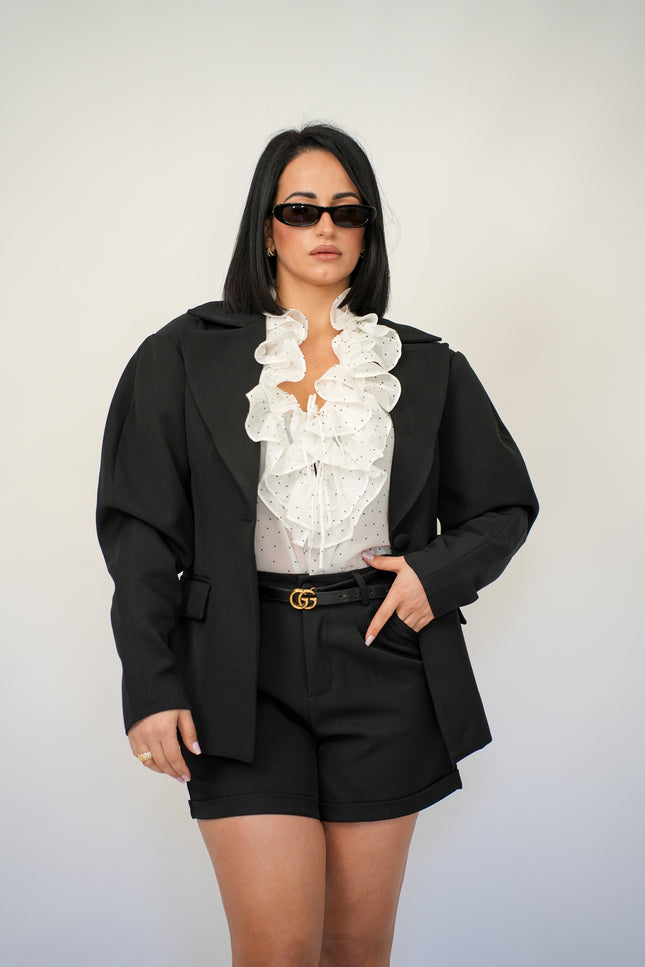 Pantaloncino  sartoriale nero