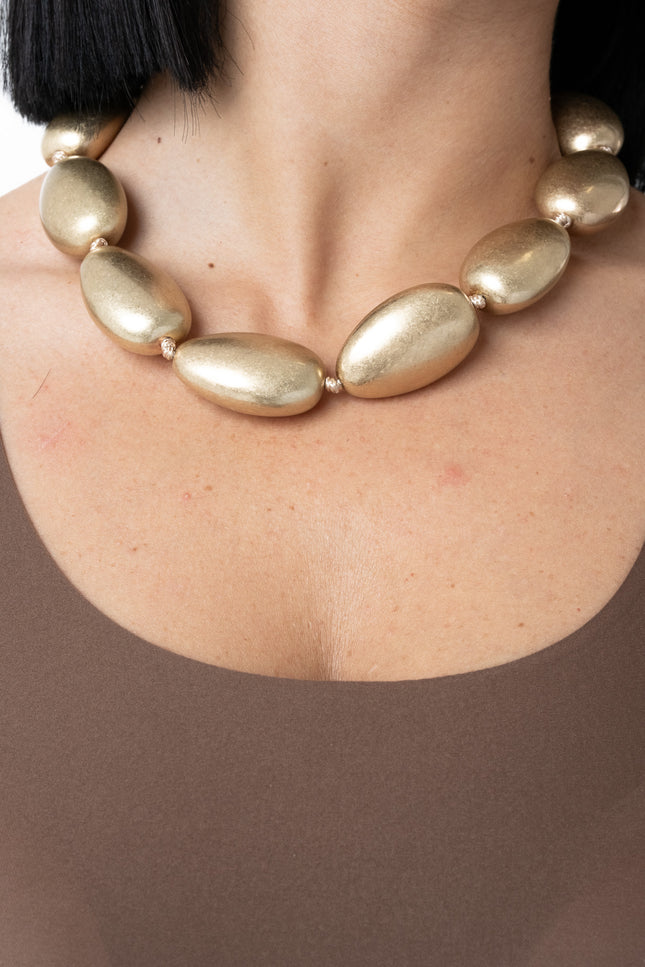 Collana placcata oro