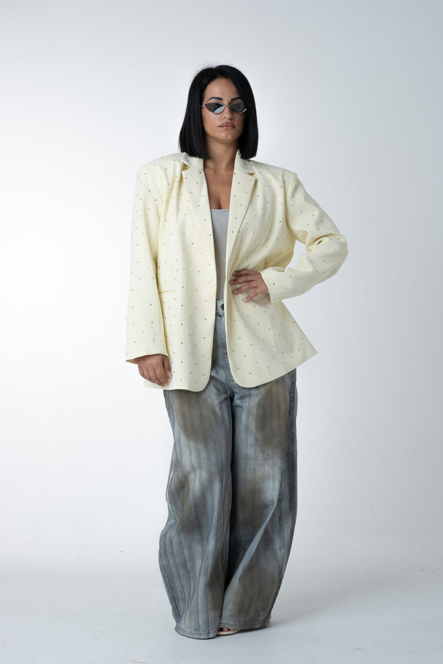 Blazer shine giallo