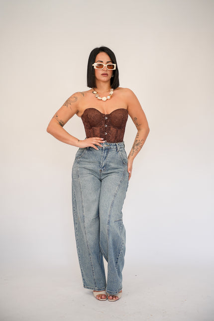 Jeans ballon vintage monique