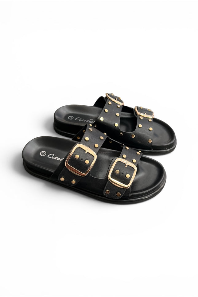 Sabot borchie Nero