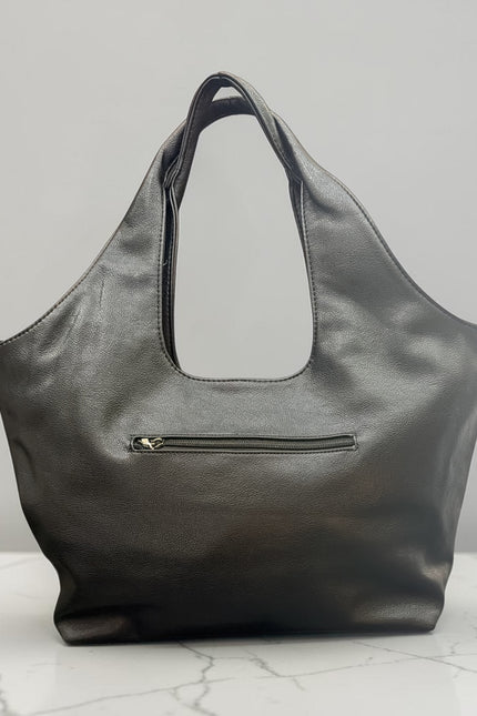 Borsa a spalla City nera